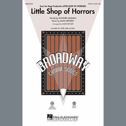 Download Alan Menken Little Shop Of Horrors (from Little Shop of Horrors) (arr. Mark Brymer) sheet music and printable PDF music notes