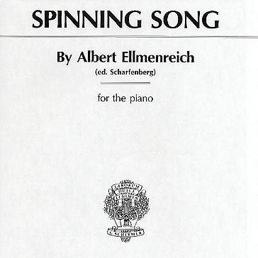Albert Ellmenreich, Spinning Song, Educational Piano