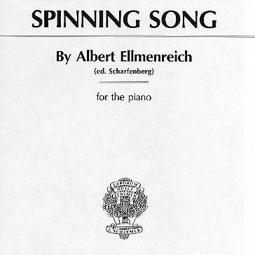 Albert Ellmenreich Albert Ellmenreich, Spinning Song, Educational Piano