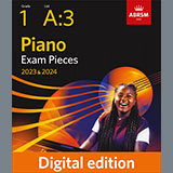 Download Alexander Reinagle Minuet in C (Grade 1, list A3, from the ABRSM Piano Syllabus 2023 & 2024) sheet music and printable PDF music notes