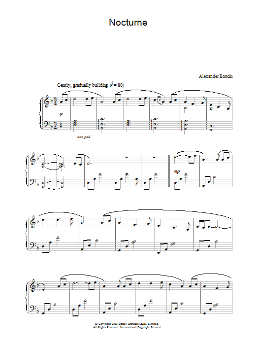 Preview Secret Garden Nocturne Classical sheet music, notes and chords for Piano, SKU: 32909 Nocturne sheet music