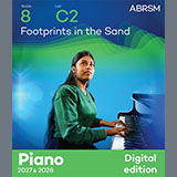 Download Alexis Ffrench Footprints in the Sand (Grade 8, list C2, from the ABRSM Piano Syllabus 2027 & 2028) sheet music and printable PDF music notes