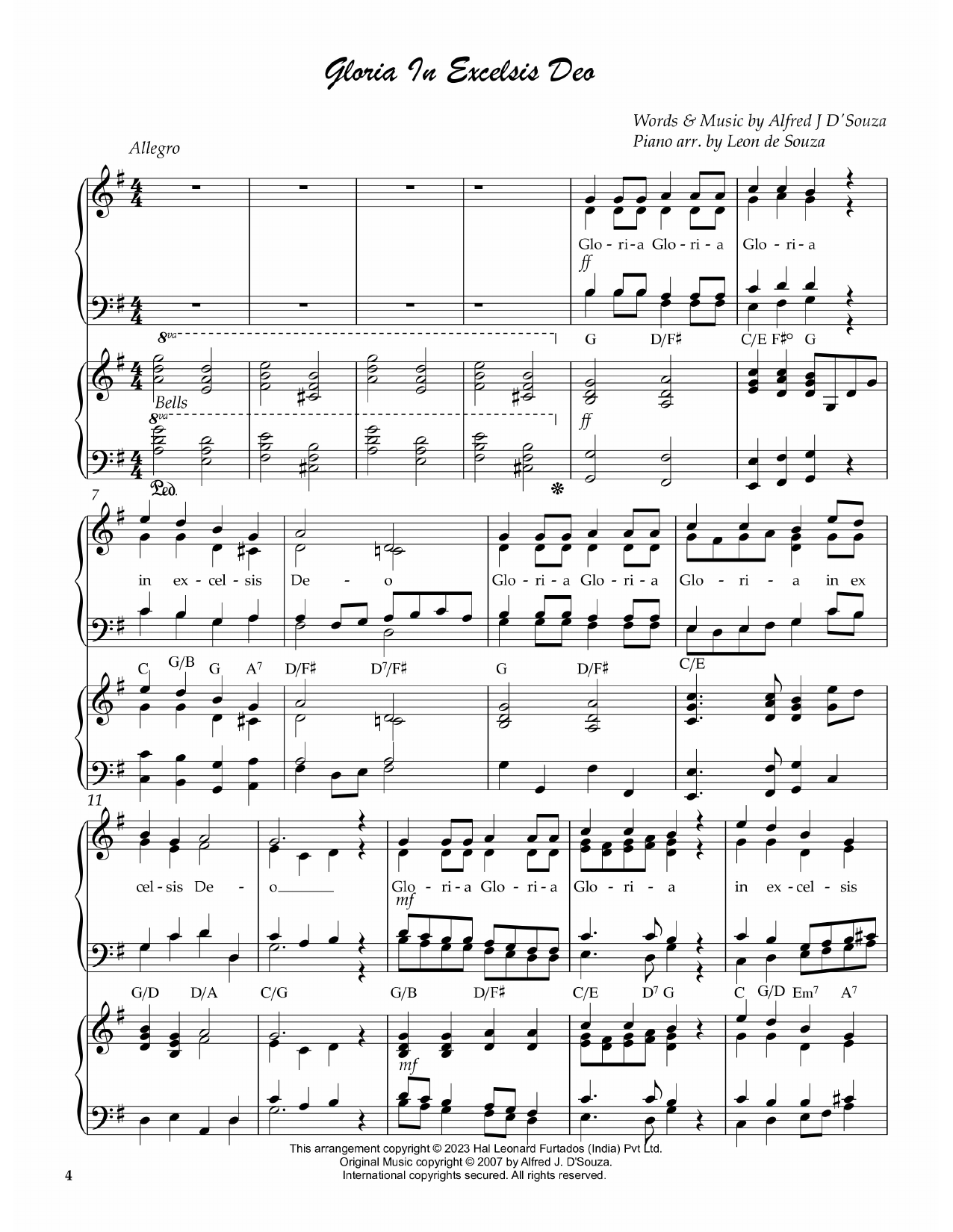 Alfred J. D'Souza Because He Became A Child Sheet Music Notes & Chords for SATB Choir - Download or Print PDF