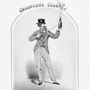 Alfred Lee, Champagne Charlie, Melody Line, Lyrics & Chords
