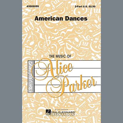 Alice Parker, American Dances (Collection), 2-Part Choir