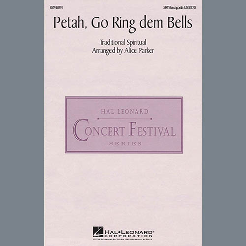 Traditional Spiritual, Petah, Go Ring Dem Bells (arr. Alice Parker), SATB