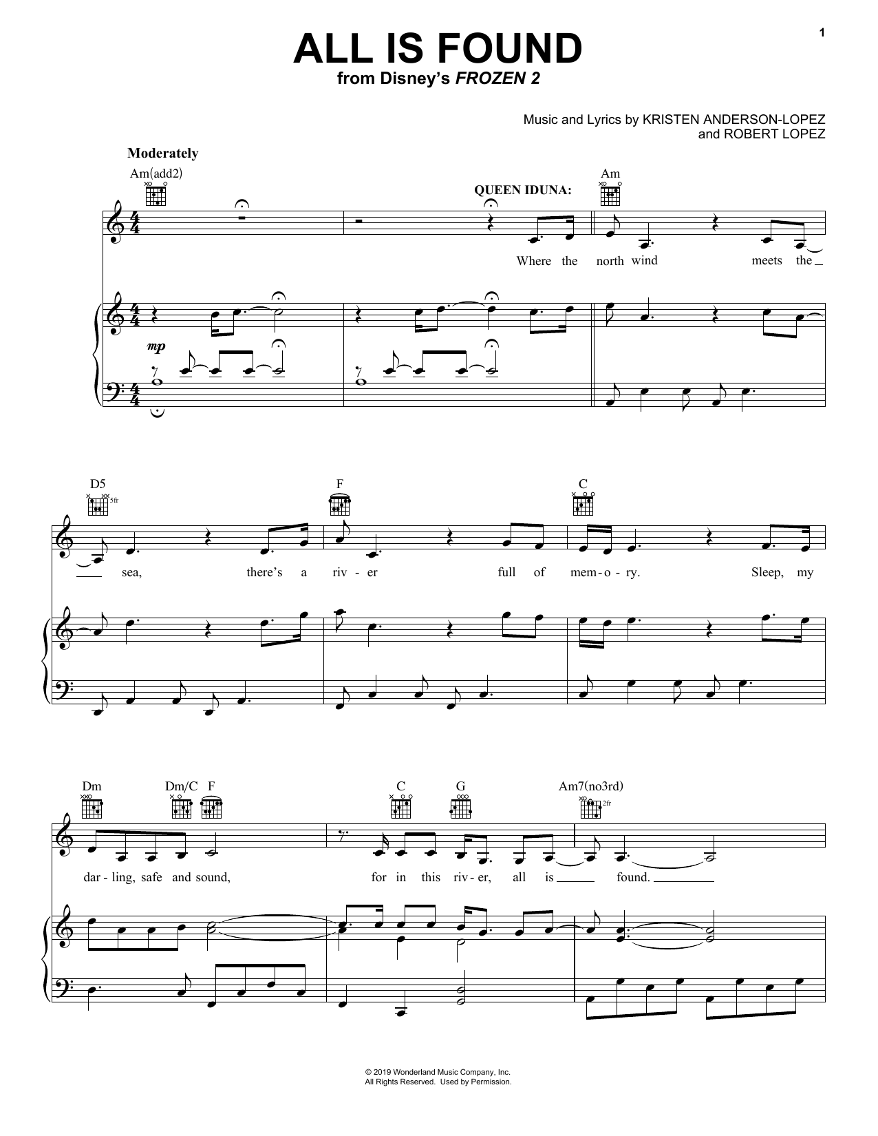 Preview Evan Rachel Wood All Is Found (from Disney's Frozen 2) Disney sheet music, notes and chords for Easy Guitar Tab, SKU: 437590 sheet music, piano notes, chords, guitar tabs, score, transpose, transcribe, how to play, guide, download, learn, tutorial, progression, song, artist, awards, billboard, mtv, vh1, tour, single, album, release