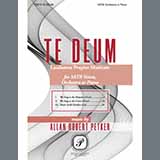 Download Allan Robert Petker Te Deum Laudamus Propter Musicam sheet music and printable PDF music notes