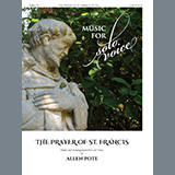 Download Allen Pote Prayer of St. Francis (Low Voice) sheet music and printable PDF music notes