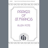 Download Allen Pote Prayer Of St. Francis sheet music and printable PDF music notes