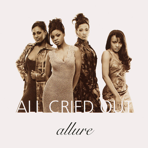 Allure, All Cried Out (feat. 112), Piano, Vocal & Guitar Chords (Right-Hand Melody)