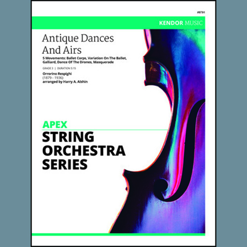 Alshin, Antique Dances And Airs - Full Score, Orchestra