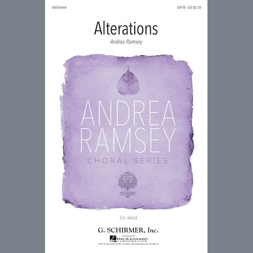 Andrea Ramsey Andrea Ramsey, Alterations, SATB