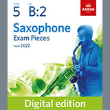 Download Althea Talbot-Howard Andante (from Sonata for the Harp) (Grade 5 List B2 from the ABRSM Saxophone syllabus from 2022) sheet music and printable PDF music notes