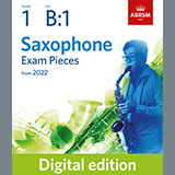Download Althea Talbot-Howard Chanson de ma patrie (Grade 1 List B1 from the ABRSM Saxophone syllabus from 2022) sheet music and printable PDF music notes