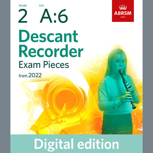 Althea Talbot-Howard, Menuetto from Sonata for the Harp (Grade 2 A6 from the ABRSM Descant Recorder syllabus from 2022), Recorder