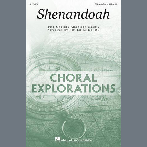 American Folksong, Shenandoah (arr. Roger Emerson), 2-Part Choir