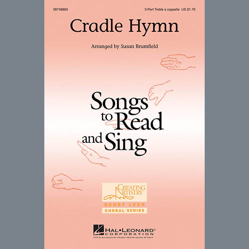 Download American Hymn Tune Cradle Hymn (arr. Susan Brumfield) sheet music and printable PDF music notes