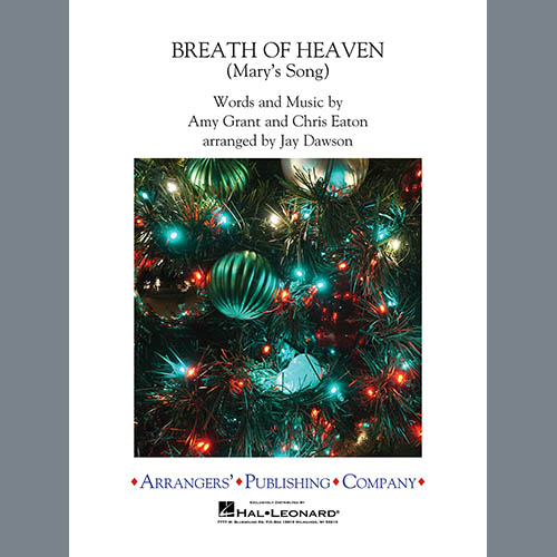 Amy Grant, Breath of Heaven (Mary's Song) (arr. Jay Dawson) - Trombone 1, Concert Band