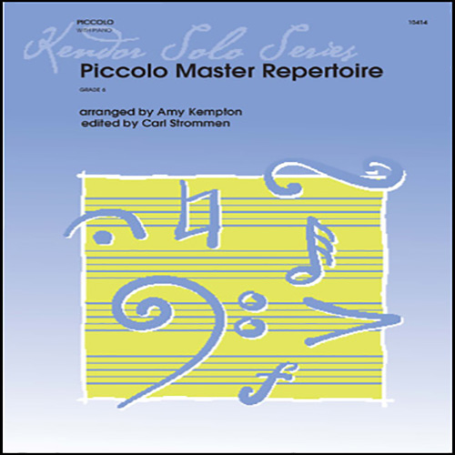 Download Amy Kempton Piccolo Master Repertoire - Piano Accompaniment sheet music and printable PDF music notes