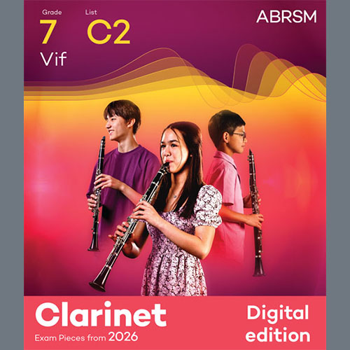 André Caplet André Caplet, Vif (Grade 7, list C2, from the ABRSM Clarinet Syllabus from 2026), Clarinet Solo