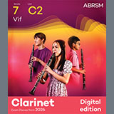 Download André Caplet Vif (Grade 7, list C2, from the ABRSM Clarinet Syllabus from 2026) sheet music and printable PDF music notes