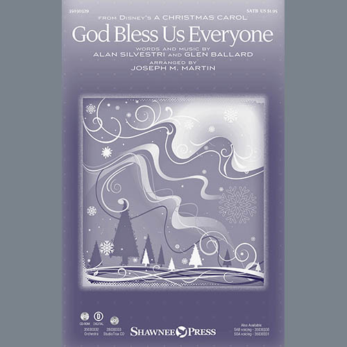 Andrea Bocelli, God Bless Us Everyone (from Disney's A Christmas Carol) (arr. Joseph M. Martin), SATB