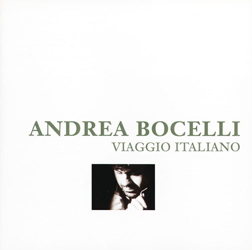 Andrea Bocelli, I'te Vurria Vasa, Piano & Vocal