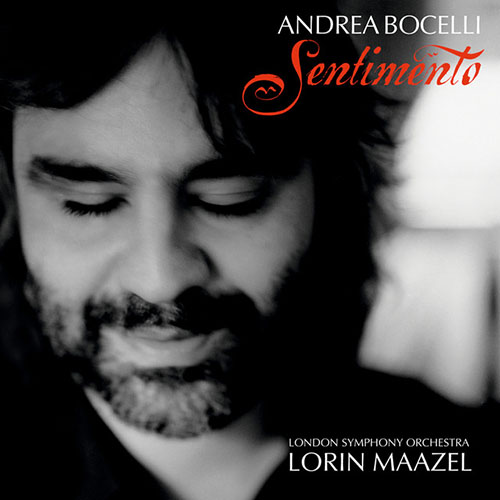 Andrea Bocelli, La Serenata, Piano, Vocal & Guitar (Right-Hand Melody)