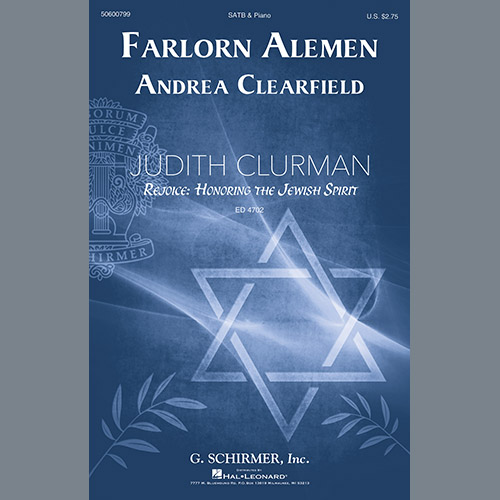 Andrea Clearfield, Farlorn Alemen, SATB