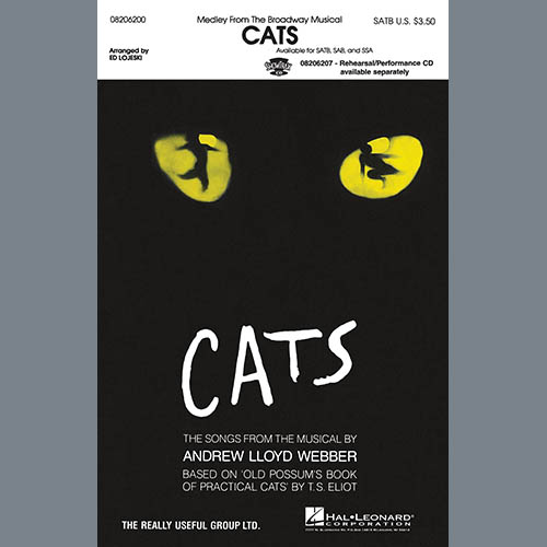 Andrew Lloyd Webber, Cats (Medley) (arr. Ed Lojeski), SAB Choir