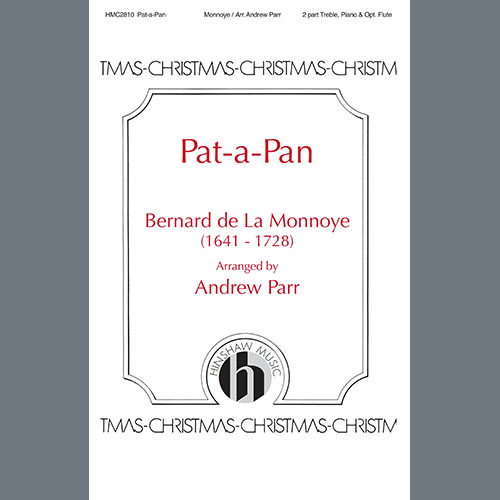 Andrew Parr, Pat-a-Pan, 2-Part Choir