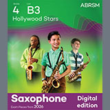 Download Andrew Wilson Hollywood Stars (Grade 4, list B3, from the ABRSM Saxophone Syllabus from 2026) sheet music and printable PDF music notes
