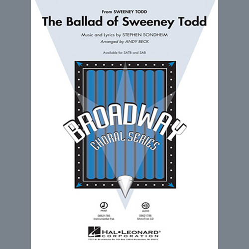 Andy Beck, The Ballad Of Sweeney Todd, SATB