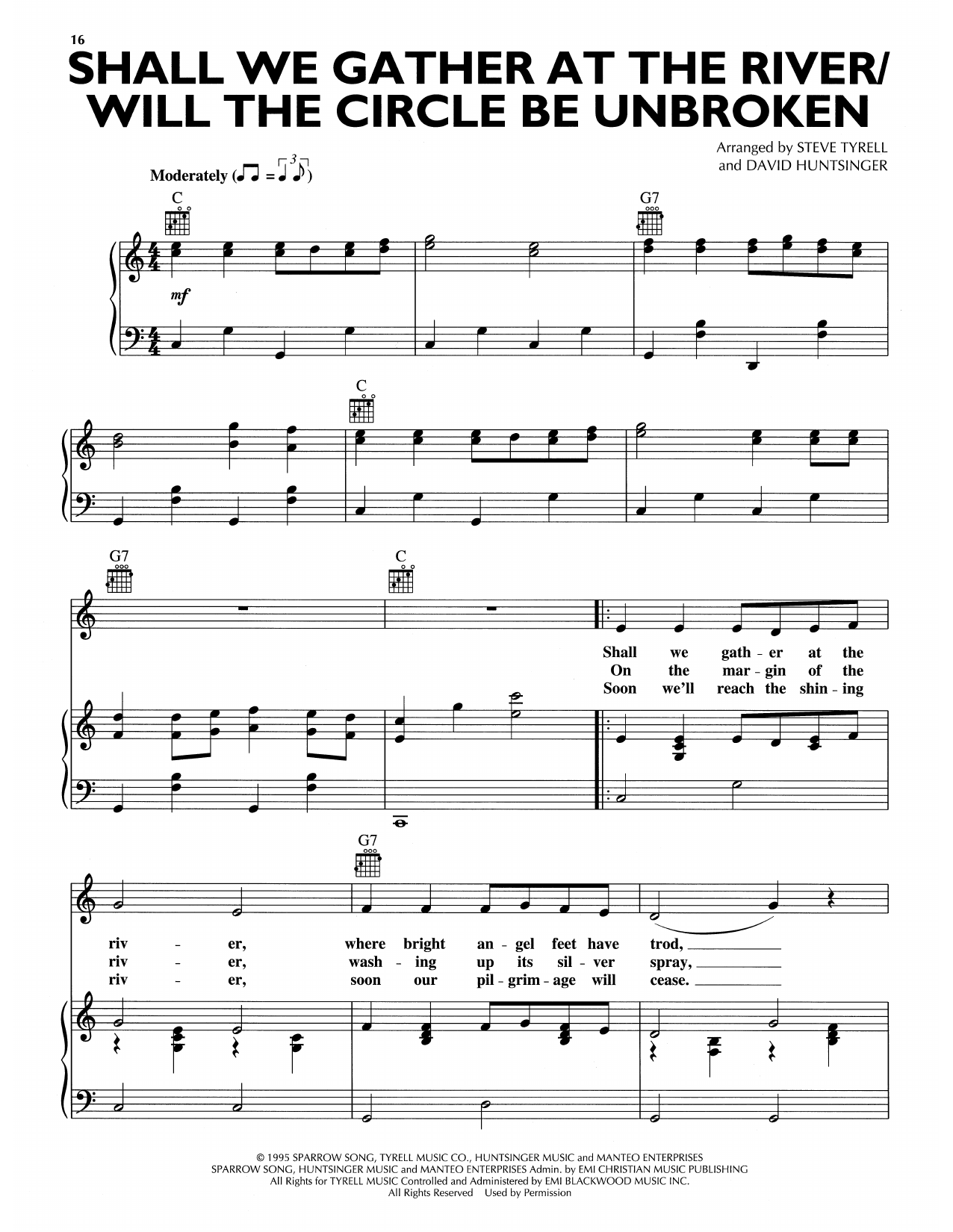 Andy Griffith Shall We Gather At The River/Will The Circle Be Unbroken Sheet Music Notes & Chords for Piano, Vocal & Guitar Chords (Right-Hand Melody) - Download or Print PDF Andy Griffith Shall We Gather At The River/Will The Circle Be Unbroken Sheet Music Notes & Chords for Piano, Vocal & Guitar Chords (Right-Hand Melody) - Download or Print PDF