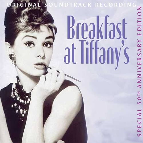 Andy Williams, Moon River (from Breakfast At Tiffany's), Piano, Vocal & Guitar (Right-Hand Melody)