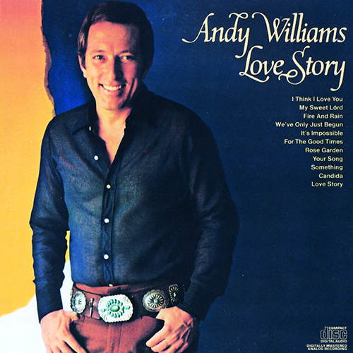 Andy Williams, Where Do I Begin (Love Theme), Very Easy Piano