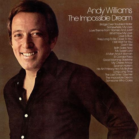 Andy Williams Andy Williams, The Impossible Dream, Piano, Vocal & Guitar