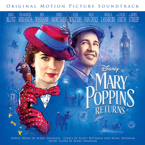 Angela Lansbury & Company, Nowhere To Go But Up (from Mary Poppins Returns), Piano, Vocal & Guitar (Right-Hand Melody)