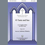 Download Anthony Doherty O Taste And See sheet music and printable PDF music notes