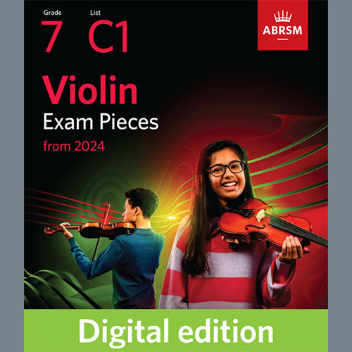 Anton Arensky, Sérénade (Grade 7, C1, from the ABRSM Violin Syllabus from 2024), Violin Solo