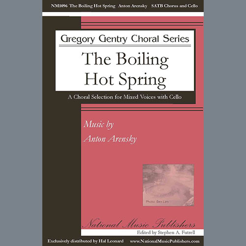 Anton Arensky, The Boiling Hot Spring, SATB Choir