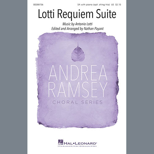 Antonio Lotti, Lotti Requiem Suite (arr. Natahn Payant), 2-Part Choir