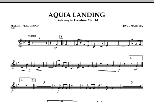 Paul Murtha Aquia Landing Gateway To Freedom March Mallet