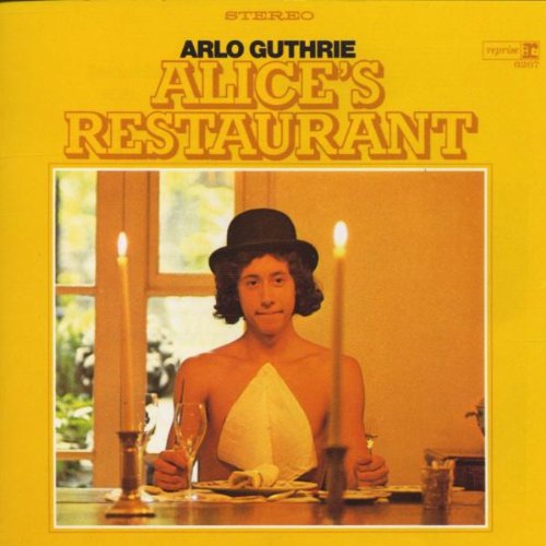 Arlo Guthrie, Alice's Restaurant, Piano, Vocal & Guitar (Right-Hand Melody)
