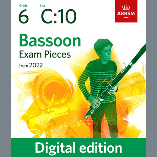 Download Arthur Wills Bucolics (Grade 6 List C10 from the ABRSM Bassoon syllabus from 2022) sheet music and printable PDF music notes