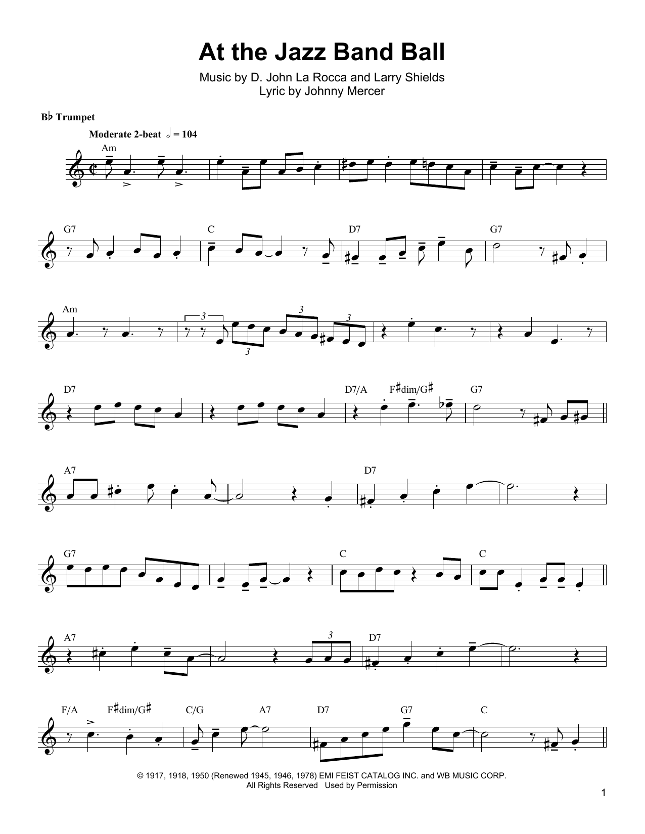 Arturo Sandoval At The Jazz Band Ball Sheet Music Notes & Chords for Trumpet Transcription - Download or Print PDF