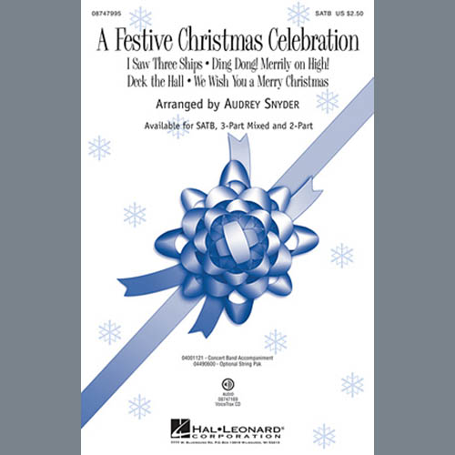 Audrey Snyder, A Festive Christmas Celebration, 3-Part Mixed