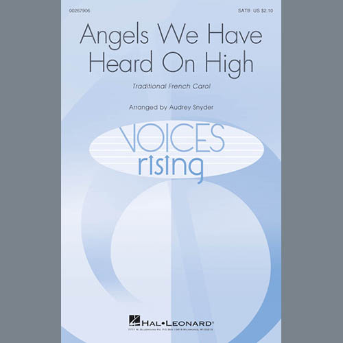 Audrey Snyder, Angels We Have Heard On High, SATB