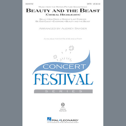 Audrey Snyder, Beauty and The Beast (Choral Highlights), 2-Part Choir